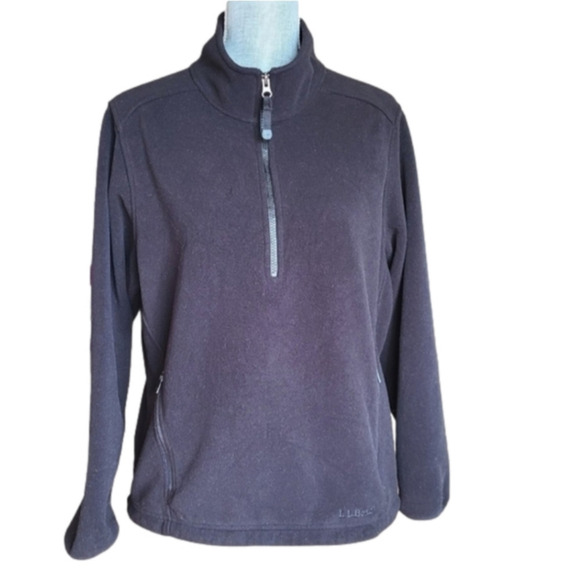 Ll Bean 1/4 Zip Fleece Pullover Sweater - Picture 2 of 13